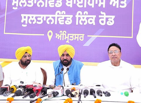 Mann Dedicates Sultanwind Flyover to Amritsar, Showcases ₹11.52 Crore Savings