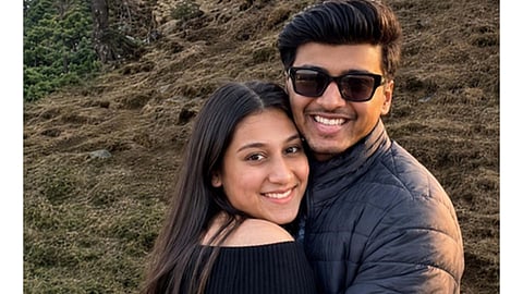 Ketan and Siya on a trip
