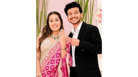 Ketan and Siya engagement picture