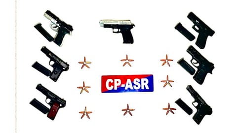 seized pistols 
