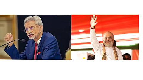 Amit Shah and Dr. S Jaishankar