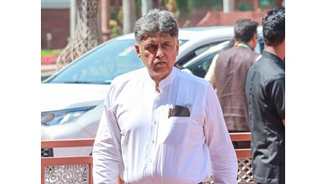 Three-time Congress Member of Parliament Manish Tewari 