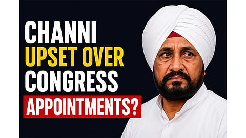 Is Channi upset over Congress appointments?