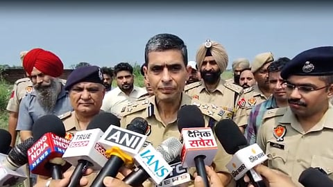 CP Satinder Singh confirming the arrest