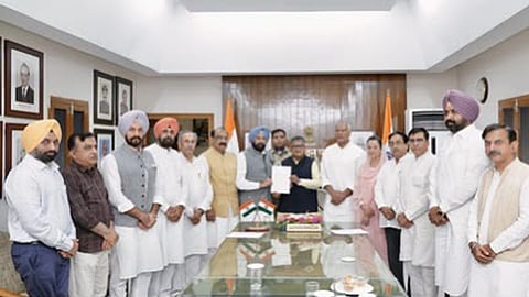 Punjab BJP with the Governor