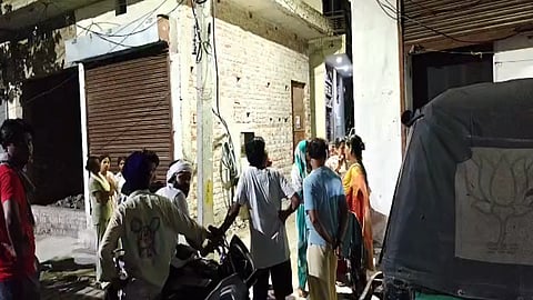 Visuals after dead body found