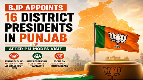 Appointment of 16 district presidents