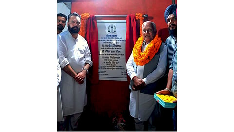 Launch of the irrigation system