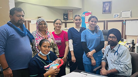 Nawanshahr baby who got NICU treatment