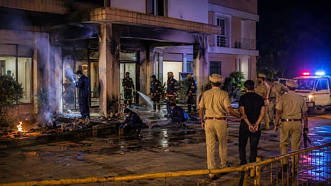 Former patient arrested for petrol bomb attack