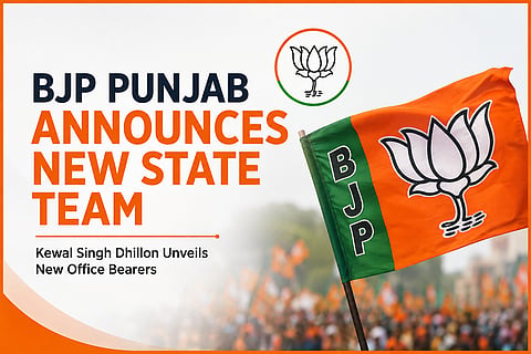  BJP Punjab Announces New Office Bearers; Check the Complete State Team