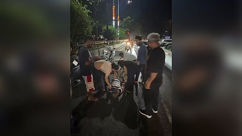 CPR by two women