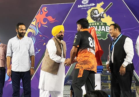 CM Mann launches Punjab’s first Sher-e-Punjab T20 League to boost local talent
