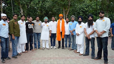 ABVP candidate Ankit Bidhan’s victory