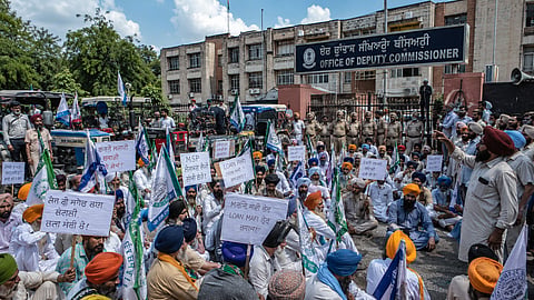 Why are Punjab farmers protesting again?