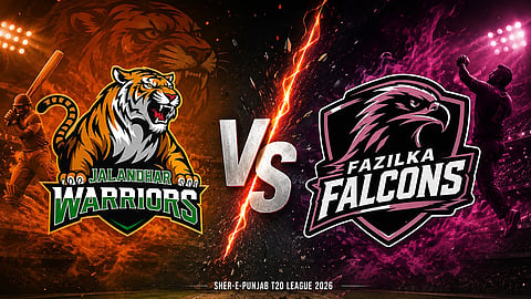 Jalandhar warriors vs Fazilka falcons