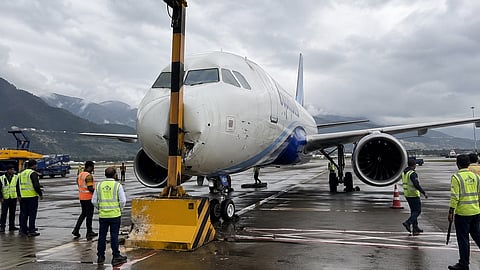 IndiGo flight strikes VDGS pole while parking 