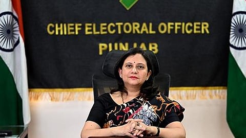 Chief Electoral Officer, Punjab, Ms. Anindita Mitra