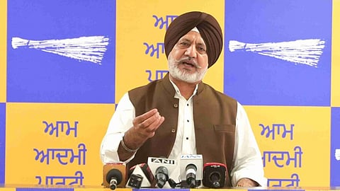AAP Punjab Media In-charge Baltej Pannu