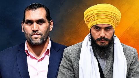The Great Khali backs the jailed MP Amritpal 