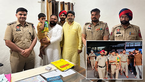 Jalandhar police trace missing 4-year-old child safely