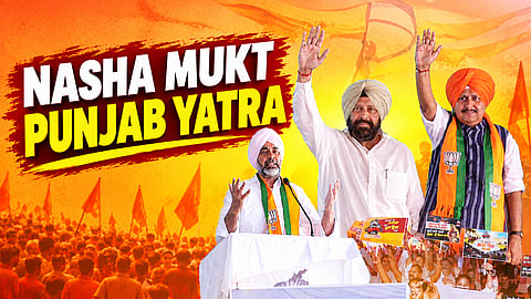 BJP’s ‘Nasha Mukt Punjab Yatra’ begins
