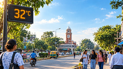 Is September cooler than usual in Jalandhar?