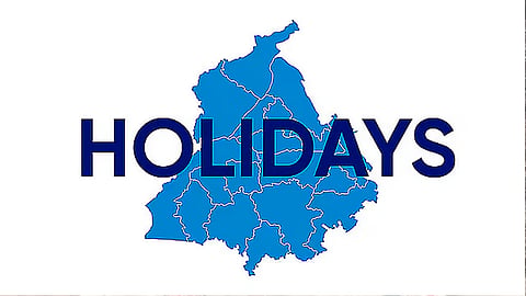 Upcoming holidays