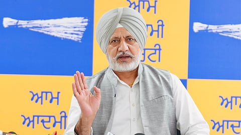 AAP Punjab Media In-charge Baltej Pannu 