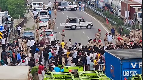 LPU protest blocks Phagwara-Jalandhar highway