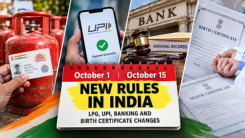 Key regulatory changes in India this October