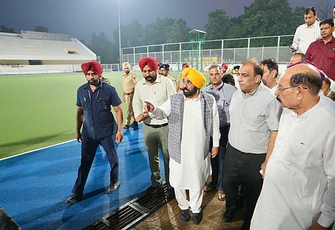 CM Bhagwant Mann Vows World-Class Arrangements for Sporting Events in Punjab