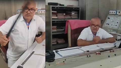 Station superintendent allegedly hits train manager