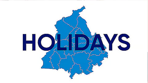 Is it a long weekend in Punjab?