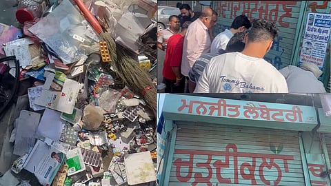 Mob Vandalises Medical Store