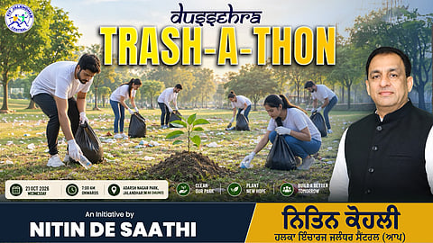 Nitin De Saathi’s ‘Trash-a-thon’