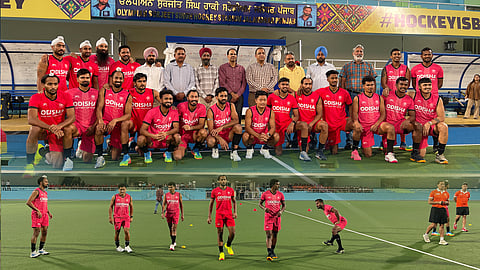 Indian Hockey team visits Jalandhar’s Burlton Park 