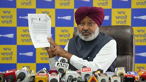 Senior AAP leader and Cabinet Minister Harpal Singh 