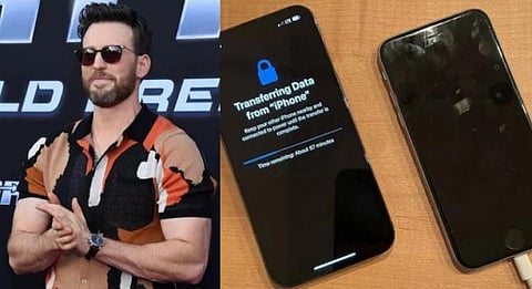 Chris Evans upgrades his iPhone 6s, says he will miss the 'home button'