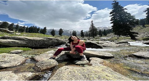 Sara Ali Khan aims for work-life balance with Kashmir trek