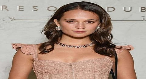 Alicia Vikander says her 8-month-old son owns more clothes than her