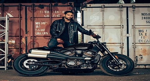 Biker boy Siddhant Chaturvedi flexes his new cruiser toy