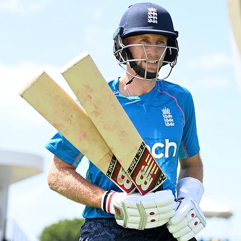 Video of Root's bat standing upright goes viral; fans say England cricketer is a magician