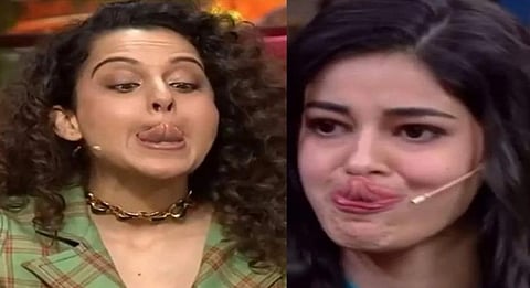 Kangana takes a dig at Ananya Panday, explains what 'Bollywood bimbo' means