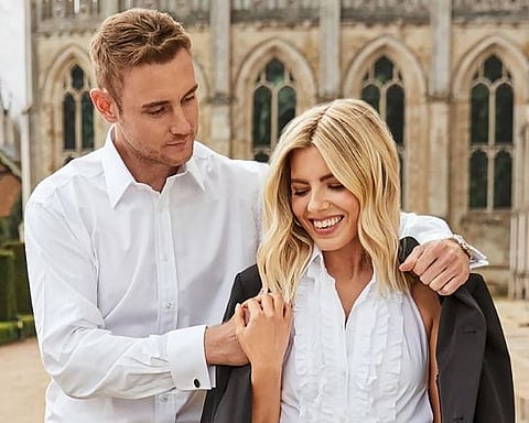 Cricketer Stuart Broad and his fiance announce pregnancy