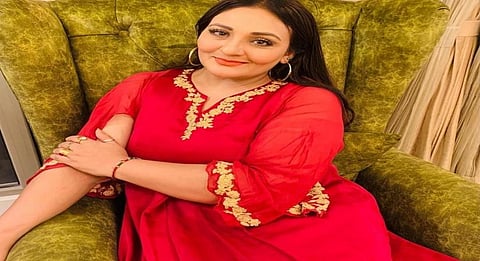 Urvashi Upadhyay visits hometown in MP, says family equally important as work