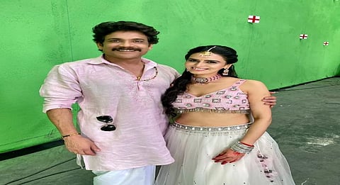 Meenakshi Dixit recalls how it felt to act with Nagarjuna in 'Bangarraju'