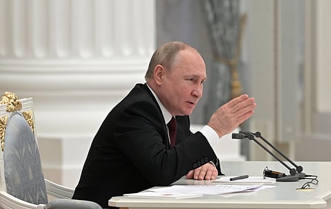 Putin tells Ukrainian military to 'take power into their hands' and negotiate with Moscow