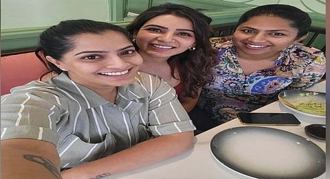Samantha Ruth Prabhu enjoys girls' day out