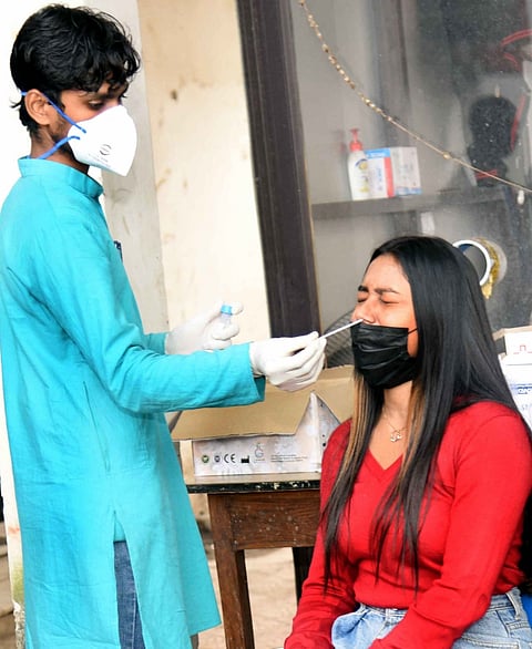 Odisha reports 8,778 Covid cases; TPR increases to 11.76%